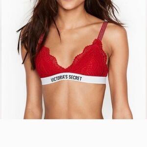Victoria's Secret Red Lace Bralette